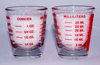 liquid measurements ml to oz